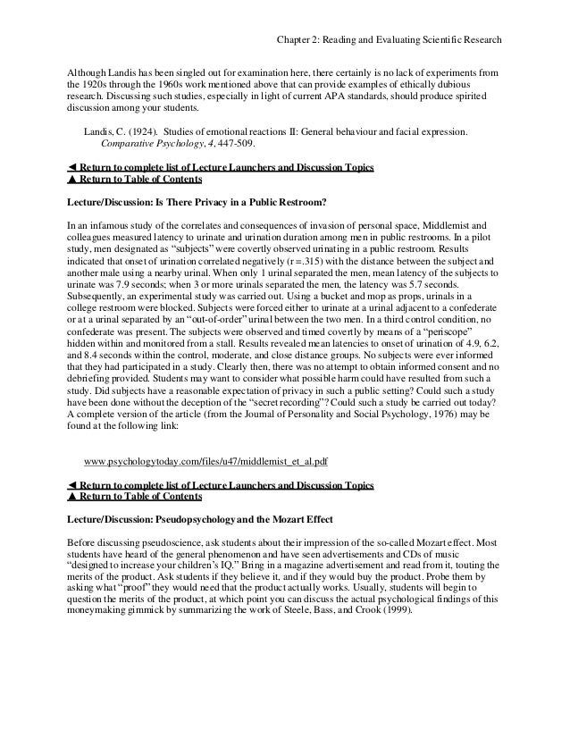 An Introduction To Psychological Science Pdf